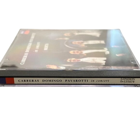 Three Tenors In Concert CD By Carreras Domingo Pavarotti & Mehta - Picture 2 of 4